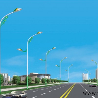 大妙光 供應(yīng)10米城市主干道路燈 120W路燈 LED路燈 太陽能LED路燈 圓形路燈