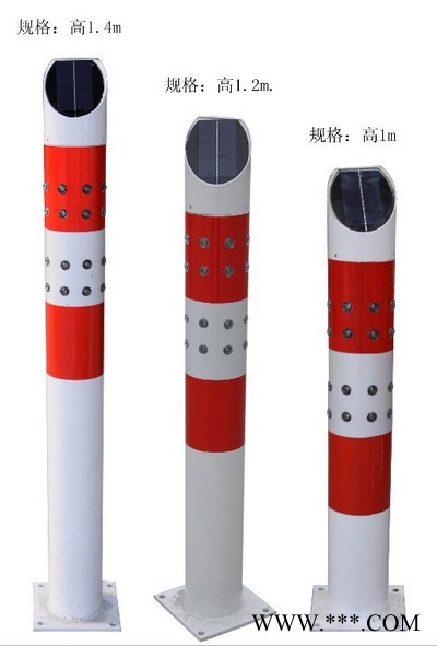 晶銳太陽能轉向警示柱/太陽能警示燈/警示標牌