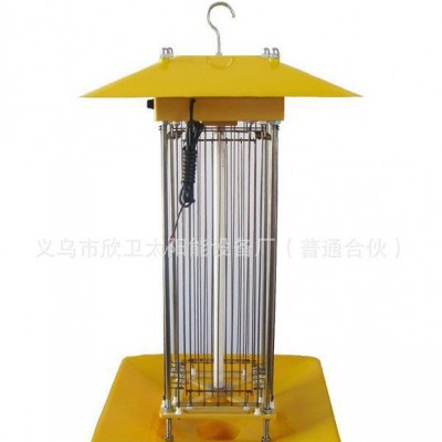 頻振式直流太陽能殺蟲燈 光控雨控 12V