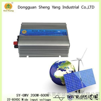 供應東莞盛揚400w寬電壓輸入光伏逆變器