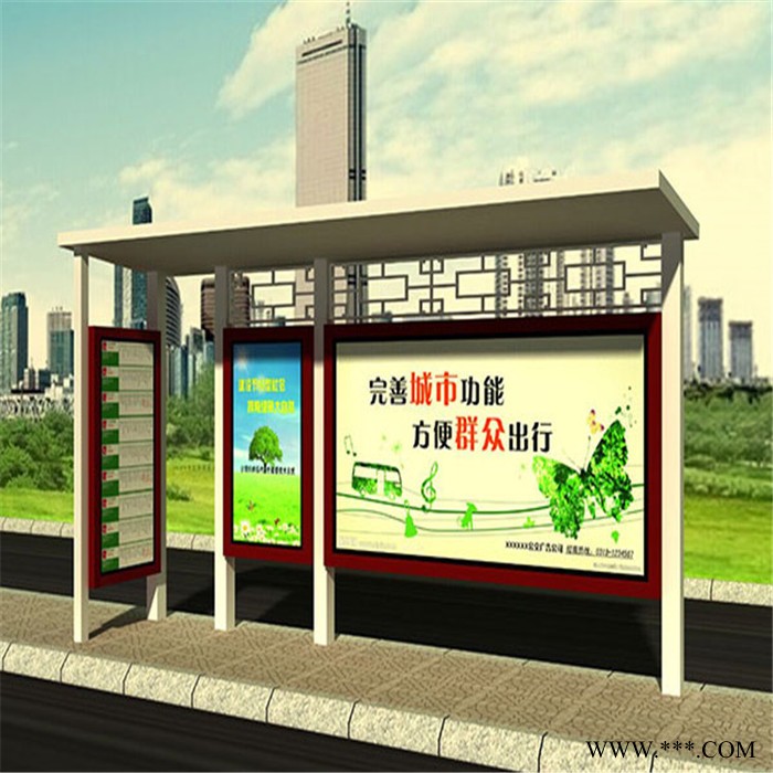 公交車站候車亭 公交站臺生產(chǎn)廠家 福州候車亭 候車亭制作廠家