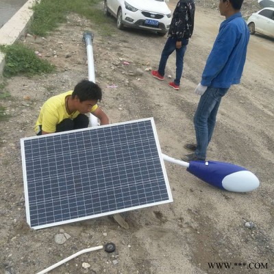 暢園cyzm6米鋰電池太陽能路燈 全套農村亮化路燈 單臂太陽能路燈