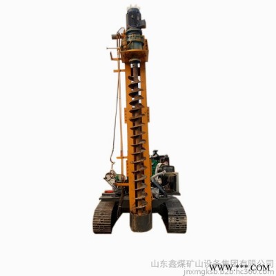 暢銷履帶螺旋打樁機 建筑工地光伏打樁機 新款履帶式多功能打樁機
