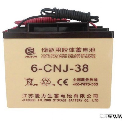 太陽能路燈蓄電池/免維護蓄電池/6-CNJ-38AH膠體蓄電池/儲能用蓄電池