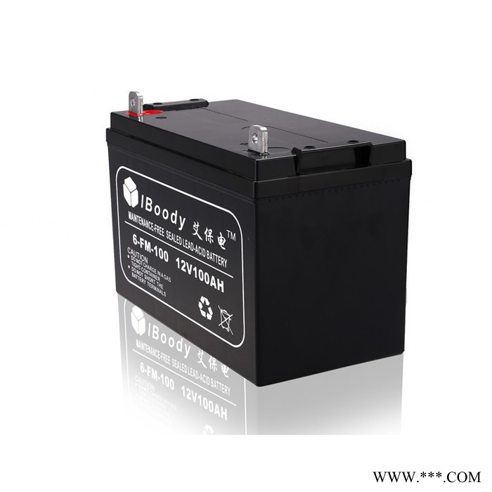 艾保電6-FM-100蓄電池 太陽能鉛酸蓄電池 ups系統蓄電池 12v100ah電池 質保三年 全國包郵 **
