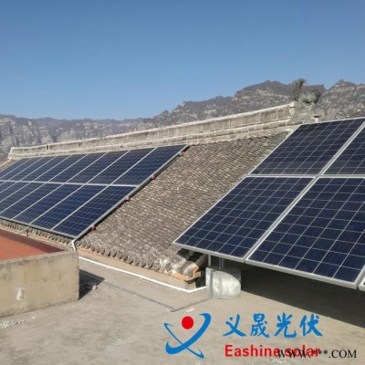 義晟廠家直供河南焦作沁陽離并網系統275瓦多晶太陽能光伏發電組件/太陽能電池板