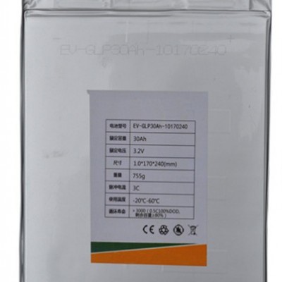 磷酸鐵鋰電池13190316-60AH， 磷酸鐵鋰單體60ah、3.2V單體電池