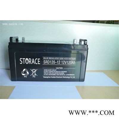 蓄雷STORACE蓄電池SR120-12/12V120AH 太陽(yáng)能蓄電池 UPS不間斷電源 風(fēng)力發(fā)電儲(chǔ)備電源照明應(yīng)急