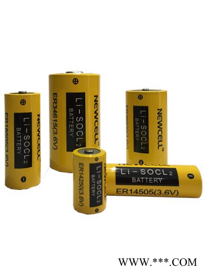 NEWCELLER14505 鋰亞電池 3.6V 鋰-亞硫酰氯 超長壽命電池 智能儀器儀表 智能鎖 電池