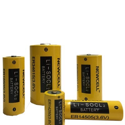 NEWCELLER14505 鋰亞電池 3.6V 鋰-亞硫酰氯 超長壽命電池 智能儀器儀表 智能鎖 電池