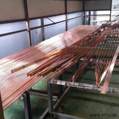 風力發電光伏基礎用電鍍銅包鋼扁鐵40*4一百米一卷工廠直接發貨快