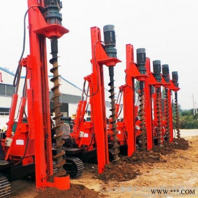 鑫煤HW-35 太陽能光伏履帶式太陽能光伏履帶式打樁機