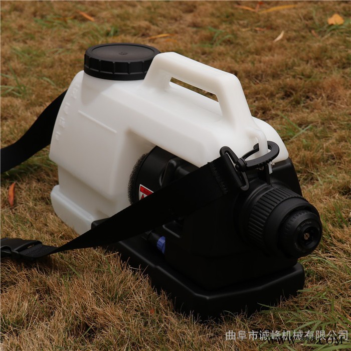 干霧背負式鋰電池消毒機生產(chǎn)廠家 誠峰氣溶膠5升消毒噴霧器