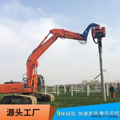 北奕 光伏打樁機(jī) 震動(dòng)打樁機(jī)一天能打多樁 鋼板樁打樁機(jī)生產(chǎn)廠家 廣州