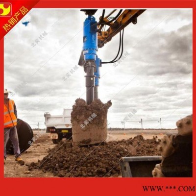 北奕機(jī)械 天津太陽(yáng)能光伏支架專用打樁機(jī)