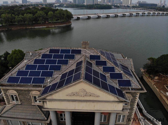 10KW別墅光伏電站 家庭別墅光伏電站