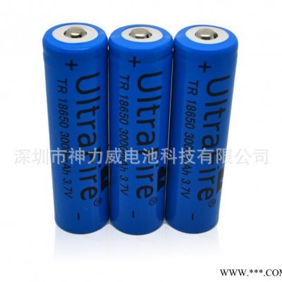 UltraFire 神火 充電尖頭鋰電池 強(qiáng)光手電筒1865