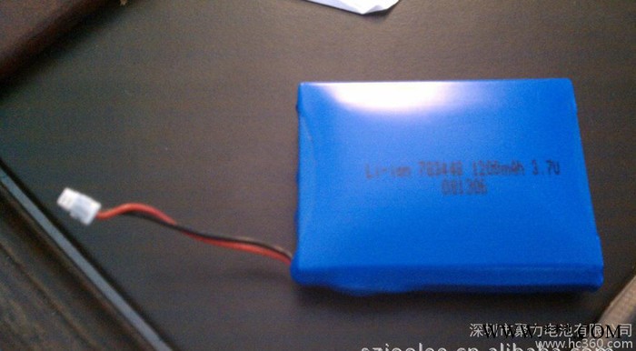廠家址銷聚力聚合物583759鋰電池無線WIFI后視鏡GPS北斗導航電池