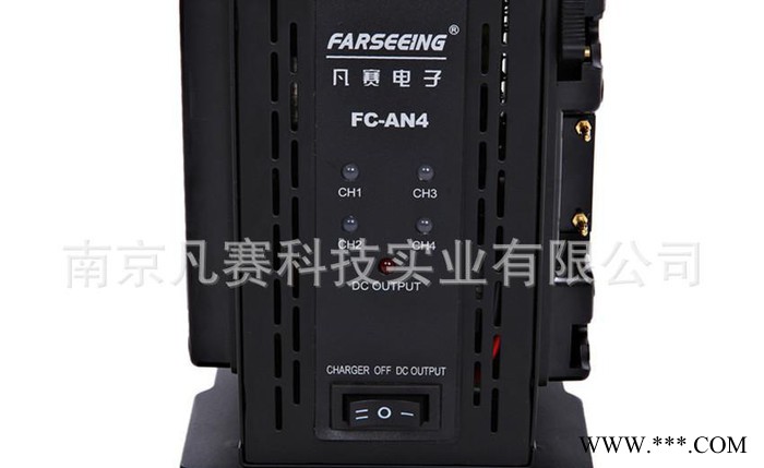 攝像機(jī)鋰電池充電器凡賽Farseeing四通道充電器攝像機(jī)電