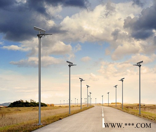 科爾福太陽能路燈一體化新農村鋰電池家用庭院燈6米戶外防水感應燈