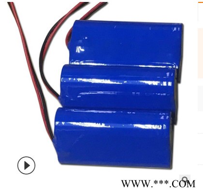 振博18650 兩串**18650 7.4V 2200容量出引線 鋰電池廠家 工業電