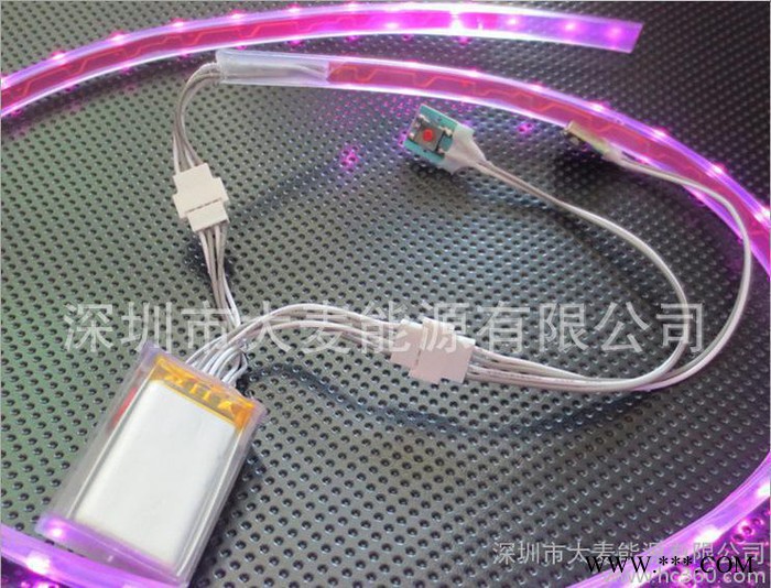 3.7V鋰電池602030 602040藍牙音箱MP3 LE
