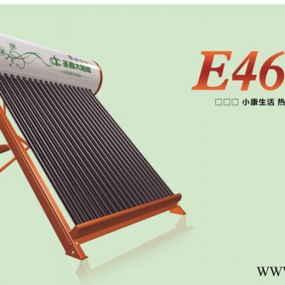圣春太陽能熱水器16/18/20管 家用太陽能熱水器光電兩用廠家批發
