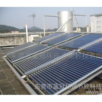 藍冠提供真空管太陽能熱水器工程-2年回收投資成本案例說明
