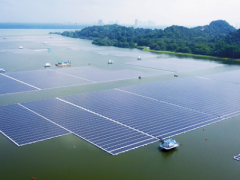 勝科登格浮動太陽能項目正式竣工投運