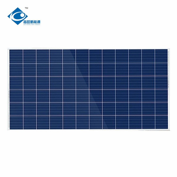 志旺新能源325W多晶硅鋁框玻璃層壓太陽能板36V家用光伏發電配件 5個起批