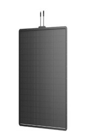 200W半柔性太陽能光伏板陽臺(tái)圍欄輕質(zhì)組件單晶硅充電板組件