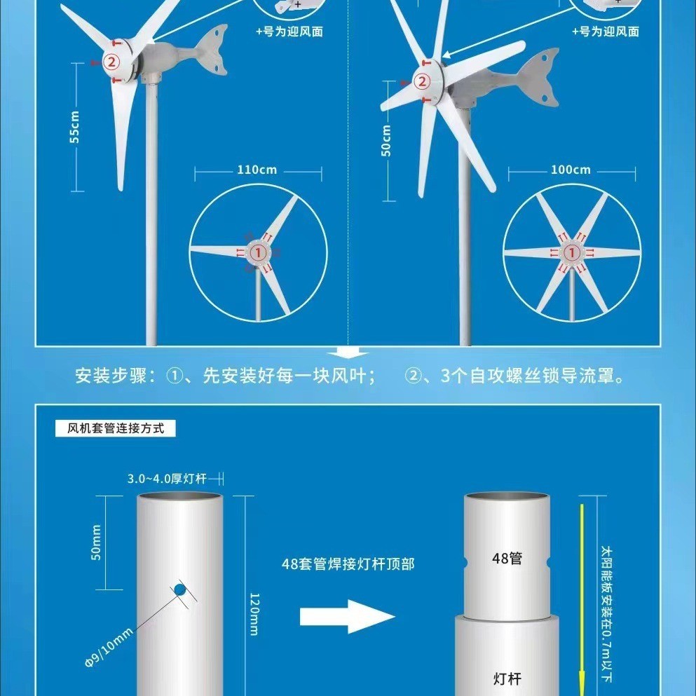 小型風(fēng)力發(fā)電機風(fēng)力發(fā)電機太陽能發(fā)電機風(fēng)能發(fā)電S型風(fēng)力發(fā)電機