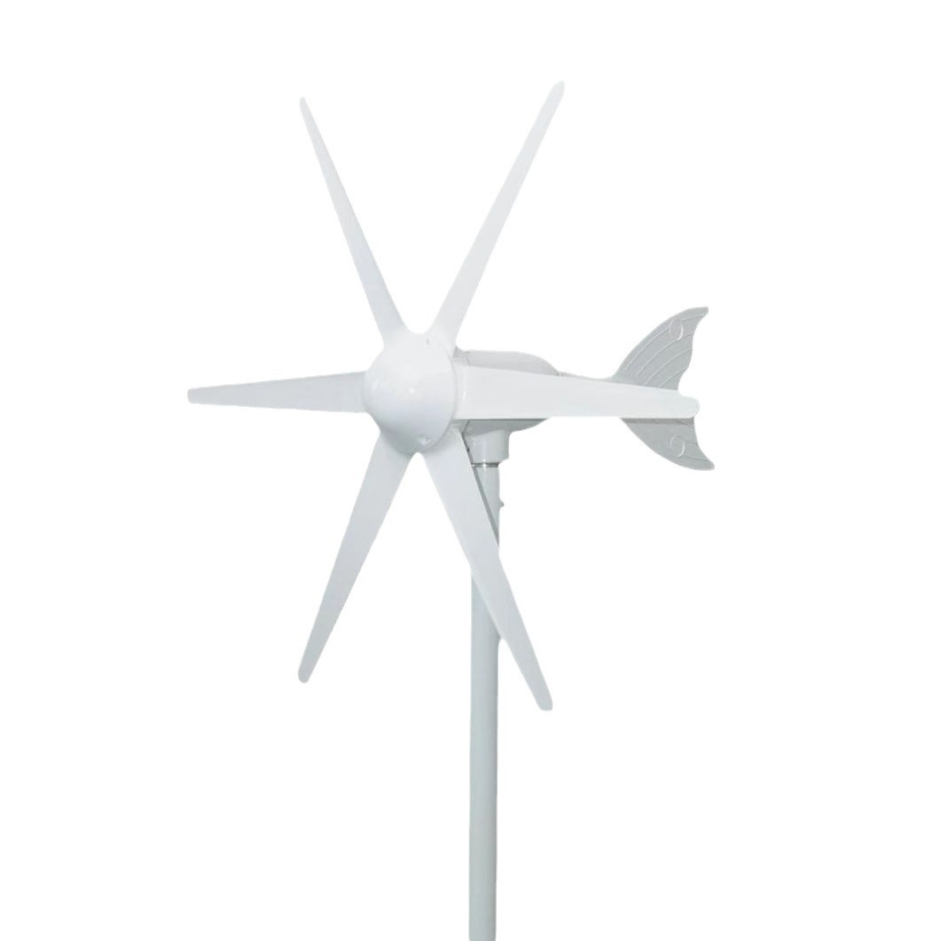 6V微型小型風(fēng)力發(fā)電機風(fēng)光互補太陽能路燈100W風(fēng)力發(fā)電機