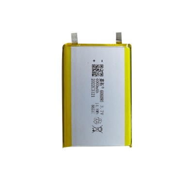 606090廠家批發超薄聚合物三元鋰電池 3.7V充電4000mAh無線鍵盤