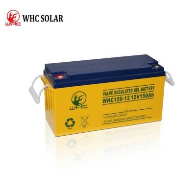 SOLAR GEL BATTERY 12v150ah太陽能膠體蓄電池免維護(hù)壽命長