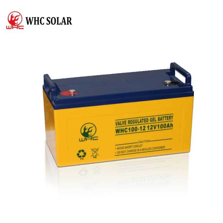 SOLAR GEL BATTERY 12v100ah太陽能膠體蓄電池免維護壽命長