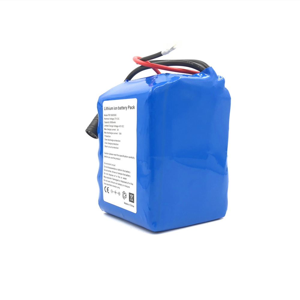 36V5000mAh容量LED路燈電機(jī)大電流鋰電池