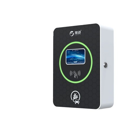 充電樁新能源電動(dòng)汽車交流電7KM充電樁家用商用32A立柱壁掛式